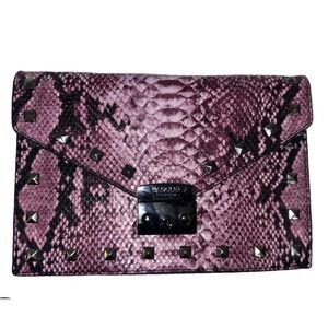 Badgley Mischka Crossbody Snakeskin‎ Vegan Leather Bag